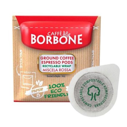 50 Cialde ESE 44 mm Caffè Borbone Miscela Rossa