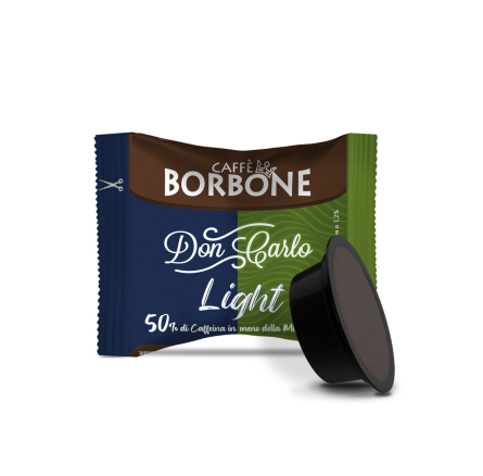 100 Capsule LIGHT miscela 50% Blu, 50% Dek